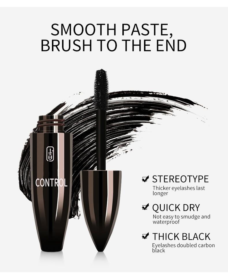 4D Waterproof Mascara Black