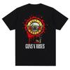 Guns N Roses Graphic Print Cotton T-shirt Vintage Rock Band Streetwear Short Sleeve Fashion Crew Neck Plus Size T Shirt Women