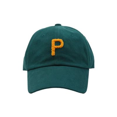 PLAYIAN Small P Logo Buckle Ball Cap - DEEP GREEN