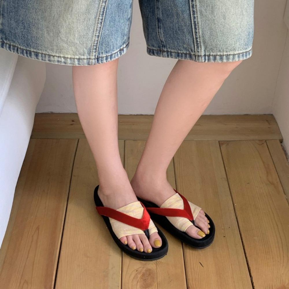 Cotton Ankle Socks Casual Flip-flop Toe Socks New Boat Socks светло-желтого