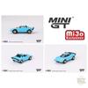 MINI GT Scale MiJo TOYS LANCIA STRATOS HF STRADALE MiJo Limited Edition Lancia Stratos HF Stradale Azzurro Chiaro 164 - (AZZURO CHIARO) (Light Blue)