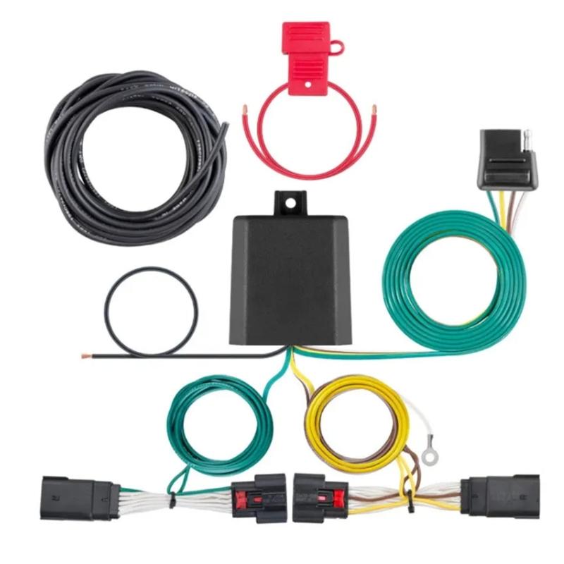 Vehicle Towing Light Cable Wire Harness Assembly Quick Connection System 56407 Reliable Lighting Connection Weatherproof