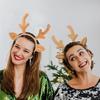 Antlers Headband Christmas Cosplay Headwear Decorative Festive Hairband for Kids Teens Adults Collectors Costume Parties Themed