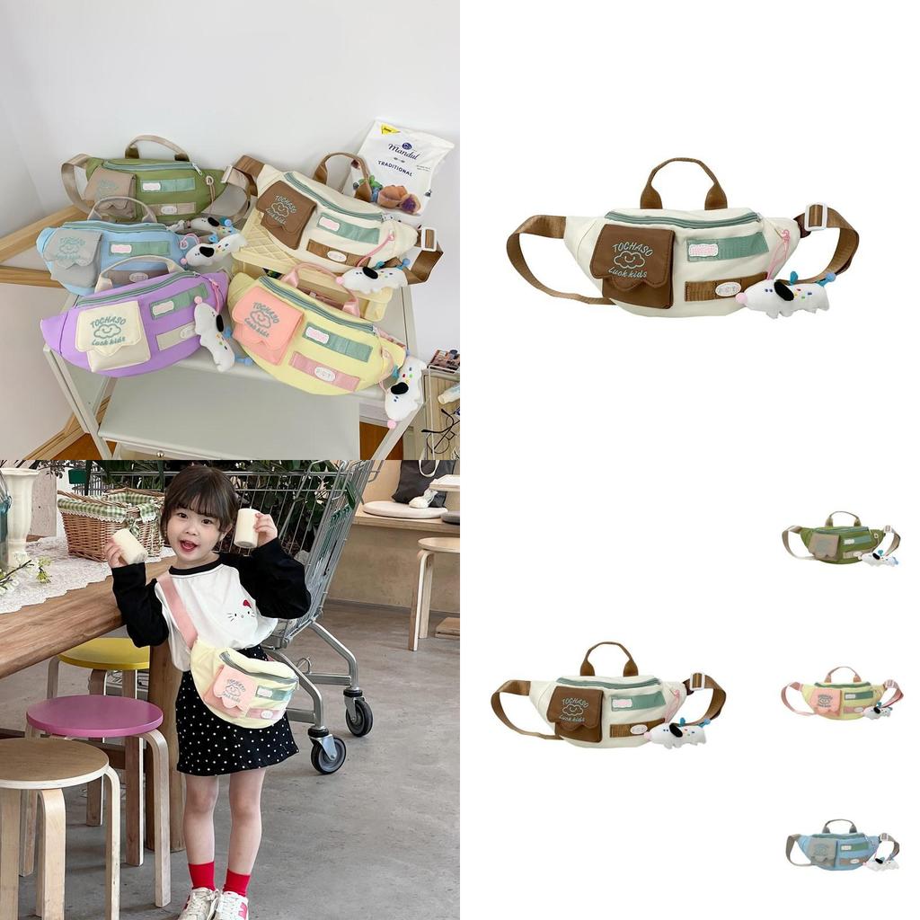 Adorable And Lightweight Nylon Crossbody Bag For Kids Stylish Shoulder Backpack