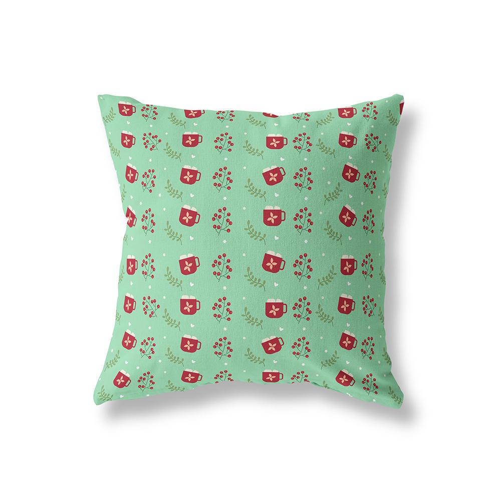 Christmas Simple Printed Polyester Pillowcase Home Decor Cushion Cover Bedroom Living Room Sofa Car Decor Pillowcase
