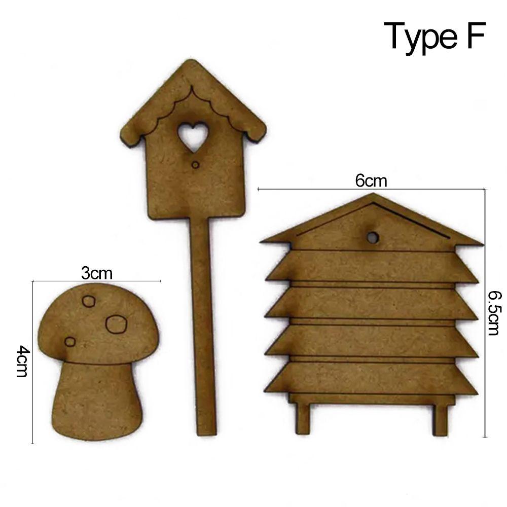 Miniature Fairy Gnome Door Figurines Vintage Wooden Elf Home Fairy Elf Door Kit For Yard Art Garden Tree Sculpture Statues Decor