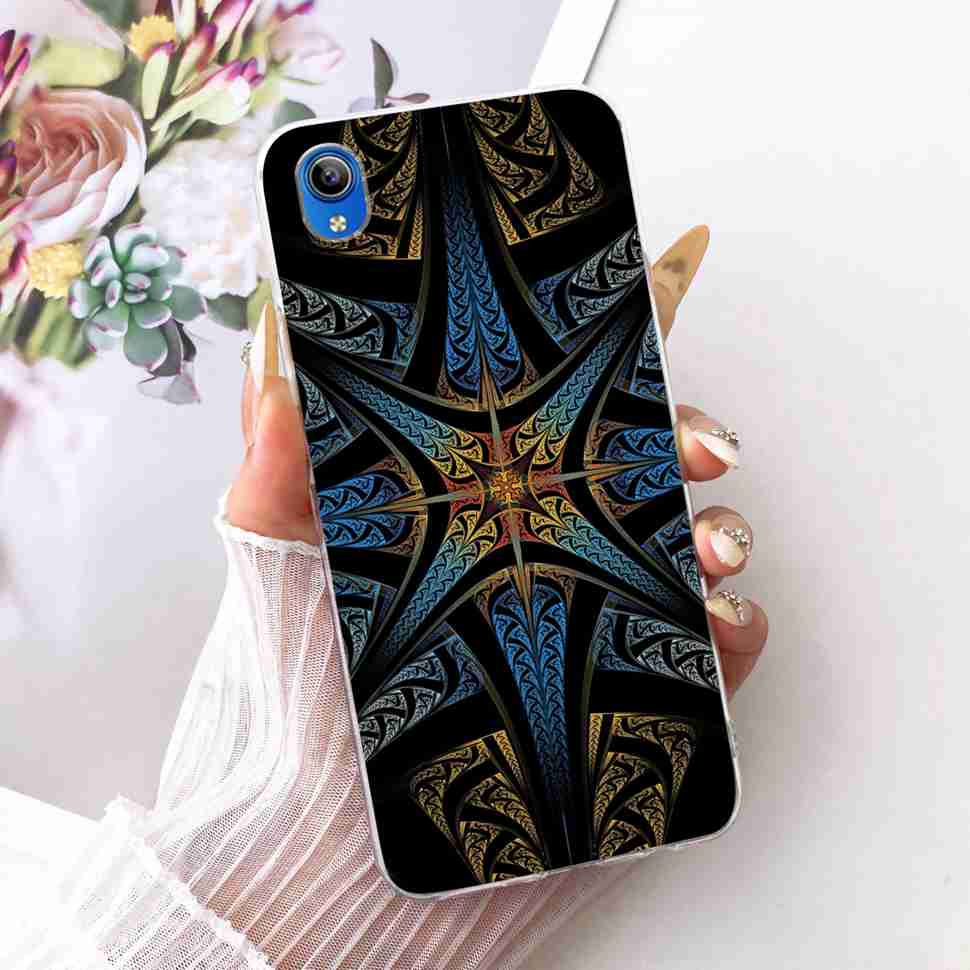 For Vivo Y91i Case Stylish Art Painted Cover Soft Fundas Phone Case For Vivo Y91C Y 91C VivoY91 i Back Cover Bumper