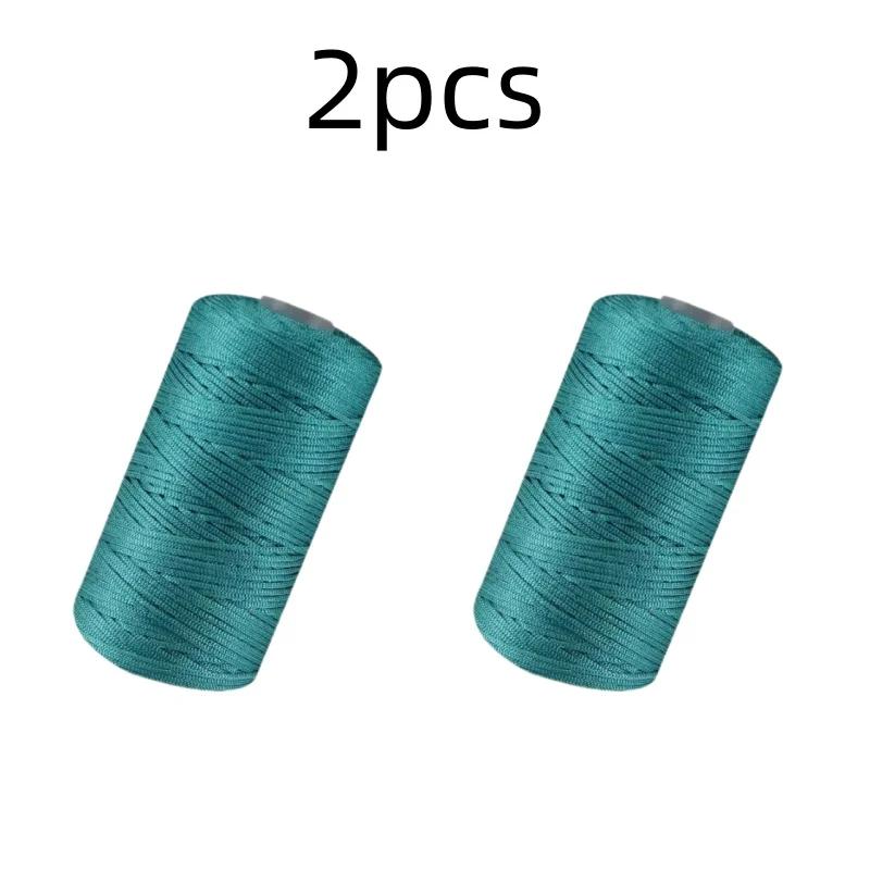 100g New Summer Crochet Yarn 1.5mm Cord Thin Ice Cotton Thread for Hand Knitting Bag Hat Shoes Hilo Yarn