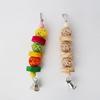 Bird Tearing Toy Blocks Rattan Balls Parrot Chewing for Conures Parakeets African Greys Finch Canary