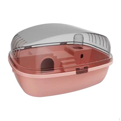 Deluxe Hamster Mansion with Easy-Access Roof for Small Pets