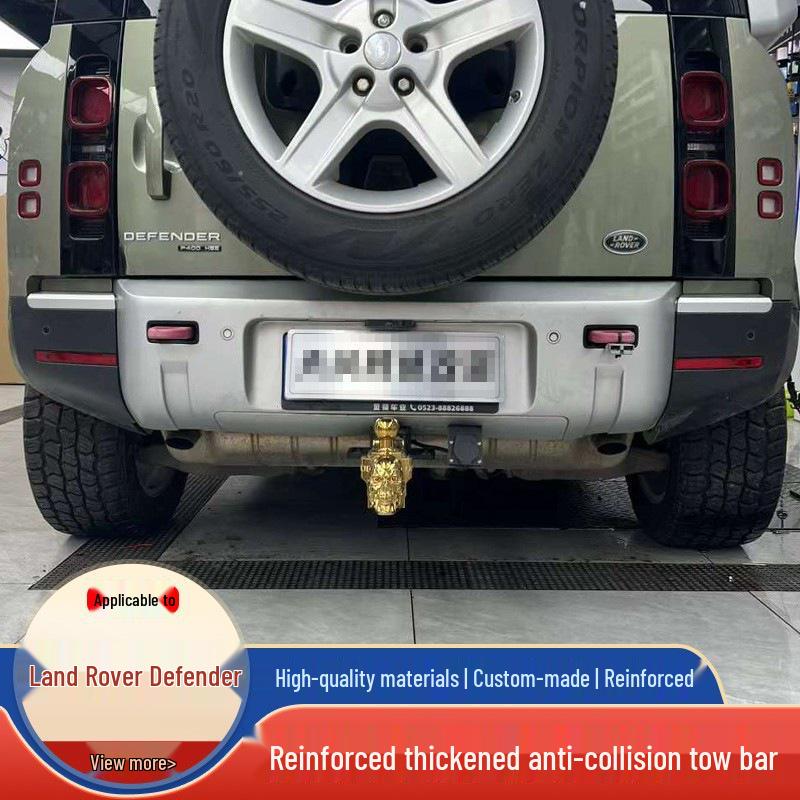 Land Rover Defender 90/110 Rear Tow Hook Trailer Bar