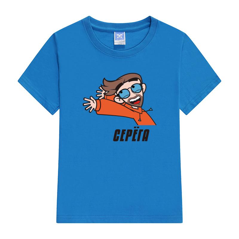 Children's 100% Cotton T Shirts Merch A4 SEROGA Print Casual Family Clothing Set boy's & girl's Fashion Tops