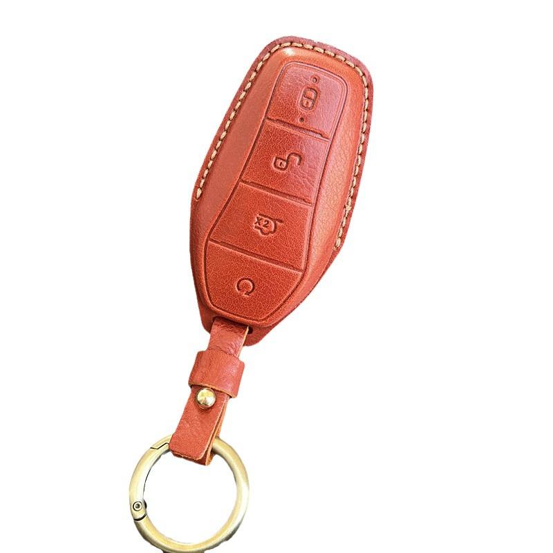 BYD Dolphin, Seagull, Song Plus DMI, Tang, Destroyer, Seal, and Han Leather Key Case