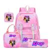 4-teiliges Rucksack-Set mit K-POP-Girlgroup-Muster Das perfekte Geschenk für K-POP-Fans