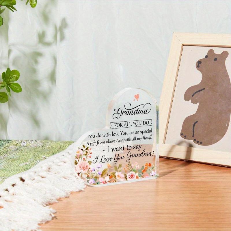 "You Are So Special" Grandmother Heart - Birthday & Christmas Gift from Grandchildren