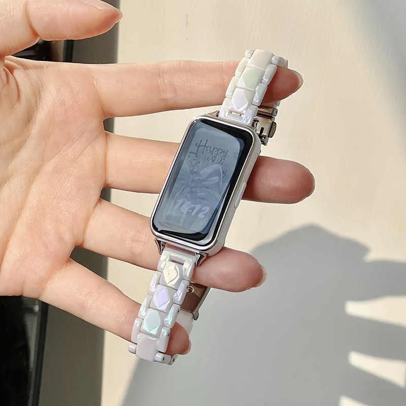 

Красочный прозрачный ремешок для Samsung Galaxy Fit 3 Fit3 SM-R390, тонкий ремешок на запястье, сменный ремешок, браслет For Galaxy Fit 3