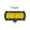 LED Work Light Amber Led Bar 12-24V Headlights Offroad LED Pods 4X4 Spotlights Driving Fog Lamp for Tractors Truck Motorcycle