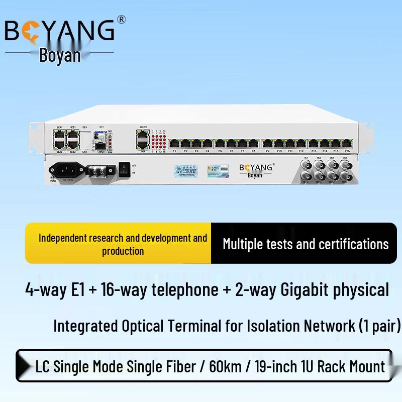 Boyang Integrated Multi-Service Fiber Optic Multiplexer