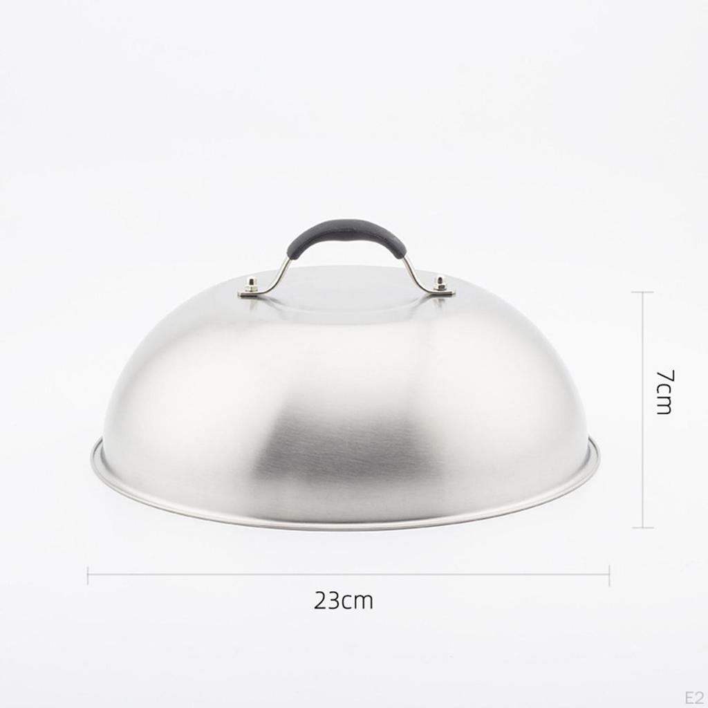 Burger Cover Round Basting Grilling Melting Dome Grill Domes for Barbecue