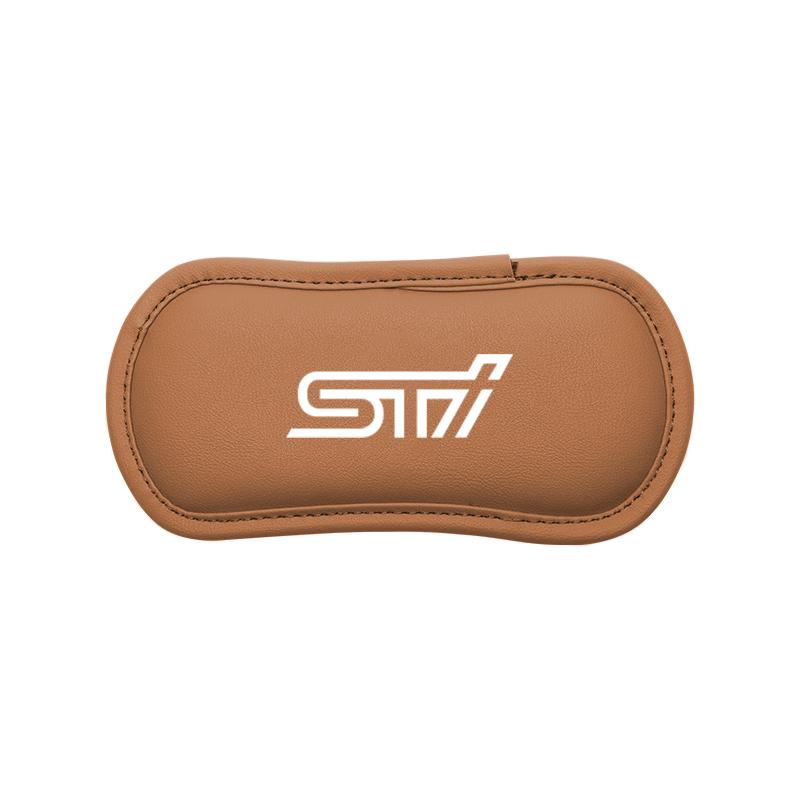 Leather Car Knee Pad Elastic Leg Cushion Armrest Pad Accessories For Subaru XV Legacy Impreza Crosstrek Forester Outback Smart wr3
