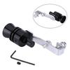 Car Turbo Sound Exhaust Muffler Whistle, Exhaust Whistle Muffler, Aluminum Alloy Material, 0.9 inch