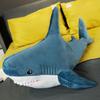 Shark doll plush toy whale doll girl bed holding sleeping pillow long pillow rag doll