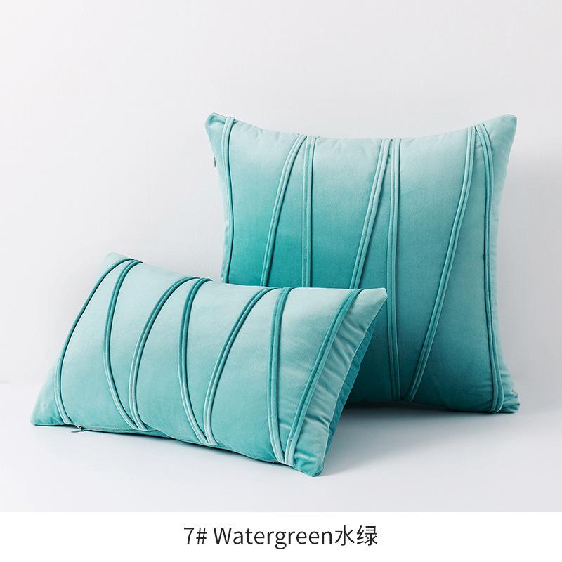 30x50cm 45x45cm 50x50cm Velvet Luxury Pillow Cover Lumbar Pillowcase Couch Farmhouse Rustic Gift Pillow Covers Christmas Red