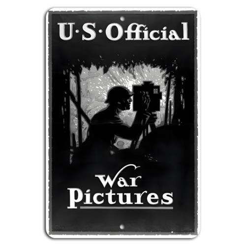

Capture History US Official War PicturesAluminumtin sign 20x30cm（7.8x11.8inch）