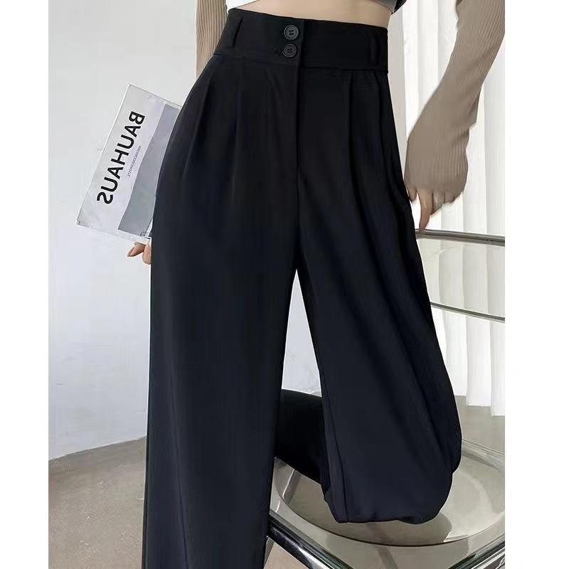 Suit Pants Children's Summer New Drape Straight Trendy Versatile Wide-leg Trousers