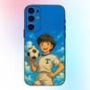 Anime C-captain T-tsubasa Phone Case For Samsung S25,S24,S21,S22,S23,S30,Ultra,S20,Plus,Fe,Lite,Note,10,9,5G Black Cover