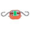 Hanging Scale LCD Digital Display 150KG Range Weighing Tool for Warehouse Luggage Orange