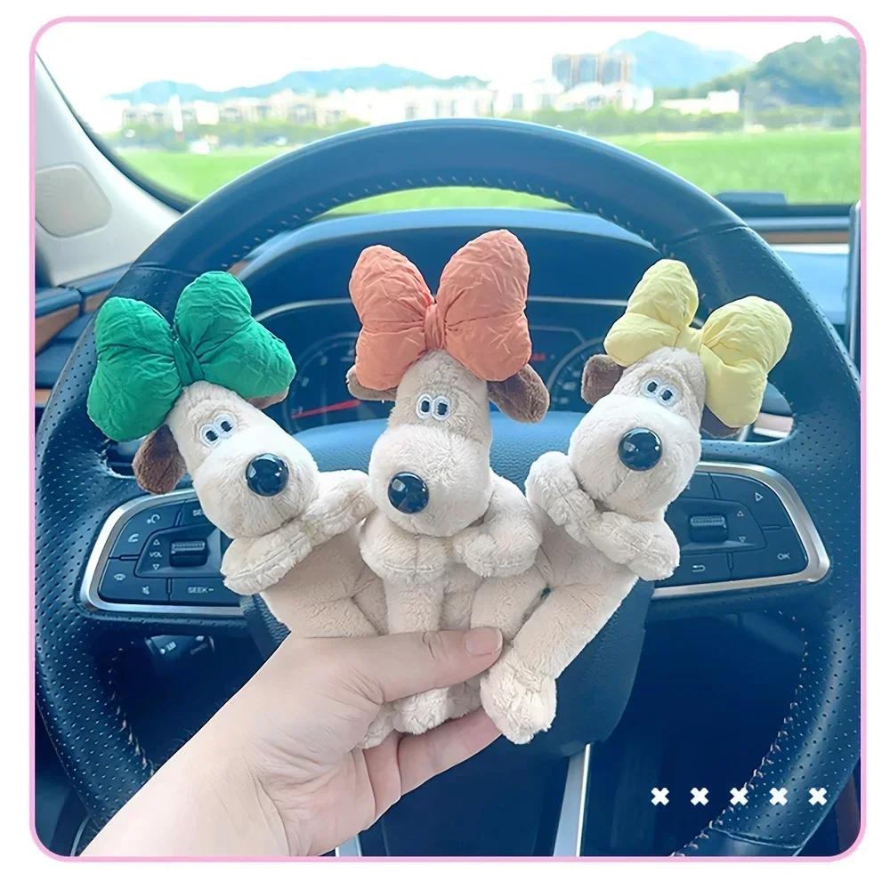 Autodekoration Hund Scheibenwischer Schalthebel Dekorative Puppe Persönlichkeit Auto Plüschpuppe Dekoration Niedlich Kreatives Geschenk Autodekoration