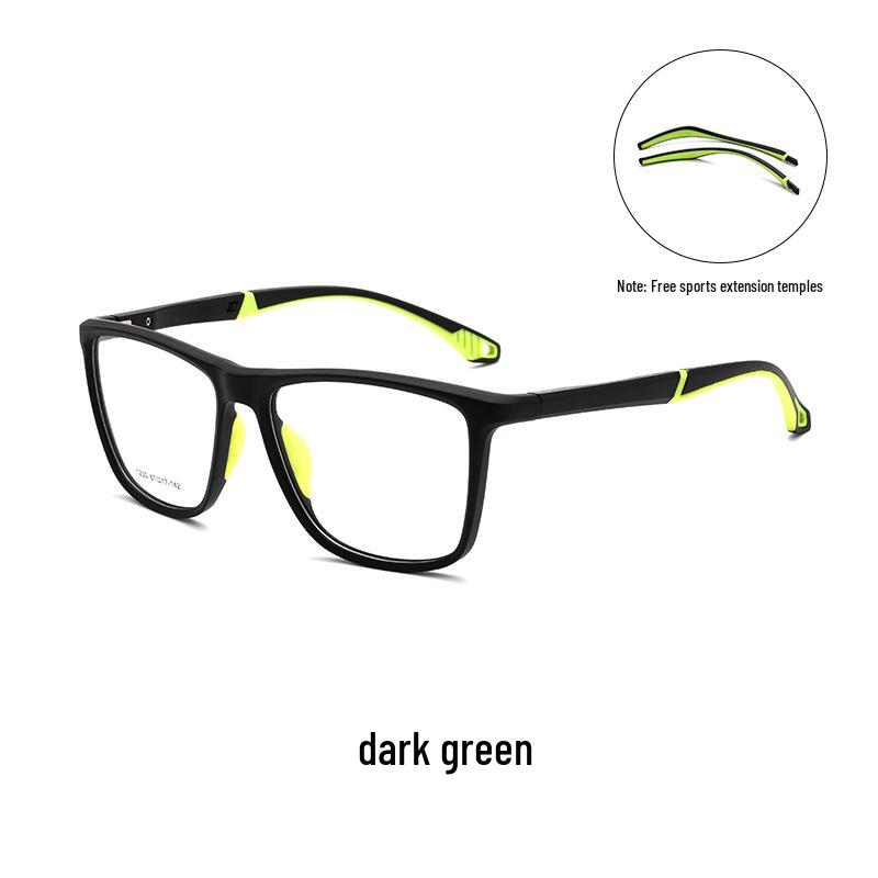 Danyang Y1230D Men's TR90 Lightweight Myopia Glasses Frame - Casual Big Face Basketball Sports Eyewear