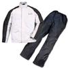 Dualtex Compact Motorcycle Rain Platinum Size RR5232 ROUGH&ROAD Suit, Silver, S,