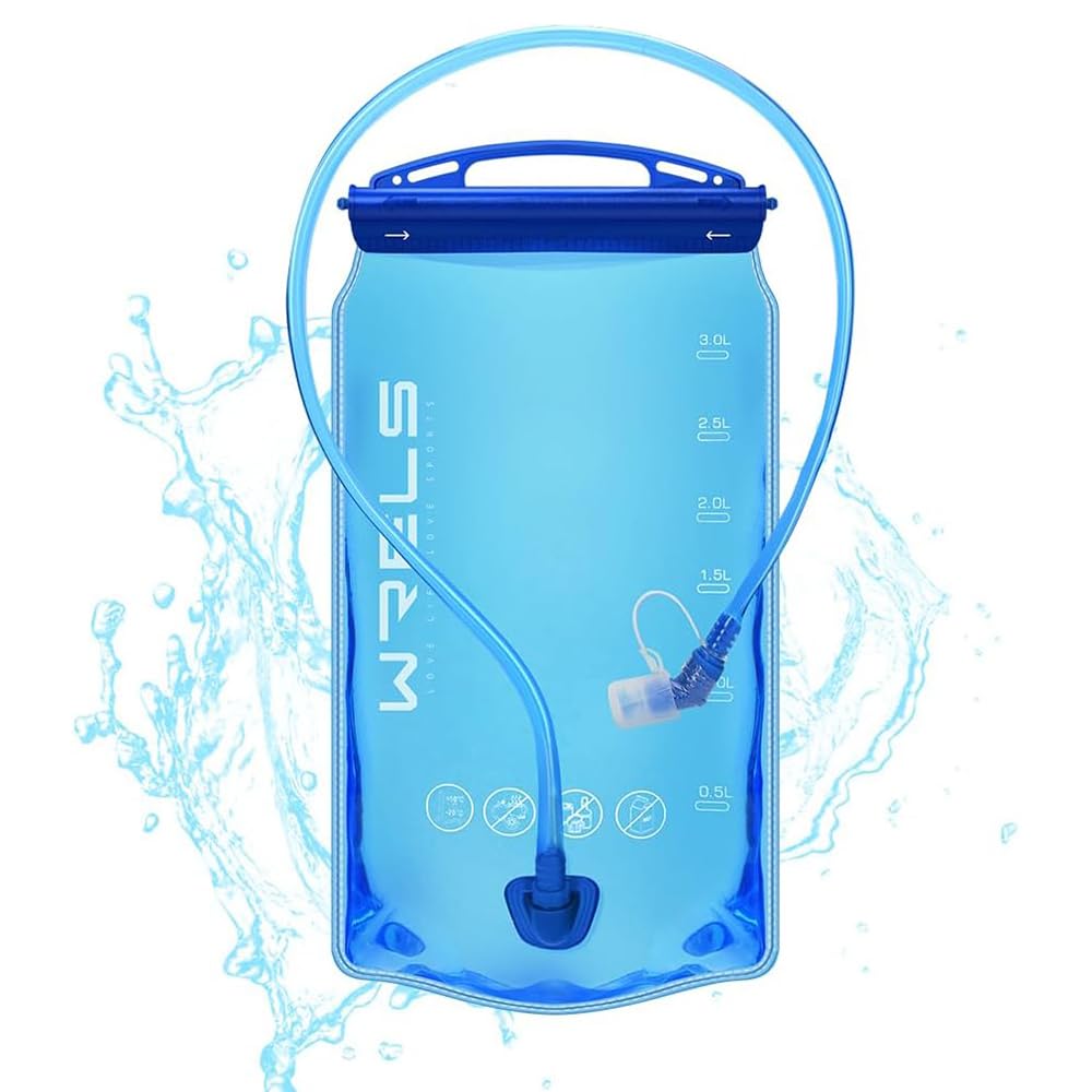 

Hydration Trail Running Bottle Water Supply Bag 1L 2L 3L Running Water Bottle Hydration Pack Water Bag Water Carry Marathon Mountain Climbing Jogging синий