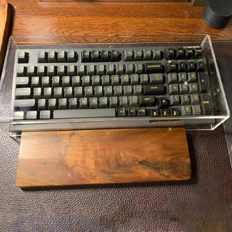 Transparente Acryl-Tastaturschützer Vollständige Abdeckung 104-108 Tasten Staubdichter Schutz Spritzwassergeschützte Schicht Für Büro-Setups Und Haustiersicherheit