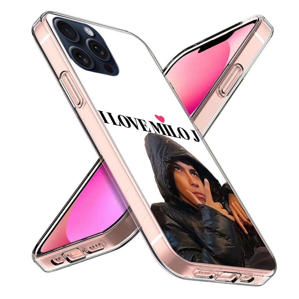 Singer M-Milo J Clear Phone Case For Iphone 17 Air 16 Pro Max 15 Pro 14 Plus 17E 16E 11 13 12 Mini Cover Cases Fundas Cell TPU C