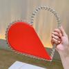 Chic Heart-Shaped Evening Purse for Women Stylish Clutch for Weddings And Parties, Mini Heart-Shaped Bag, Elegant Handbags for Events And Prom