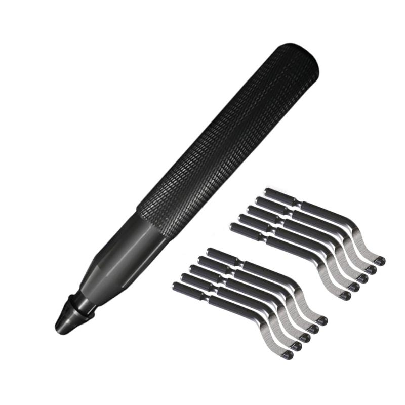 

Comfortable Handle Edges Trimmer With Replaceable Cutter Pieces Suitable For Paper, Plastic and Fabric Accurate Cutting