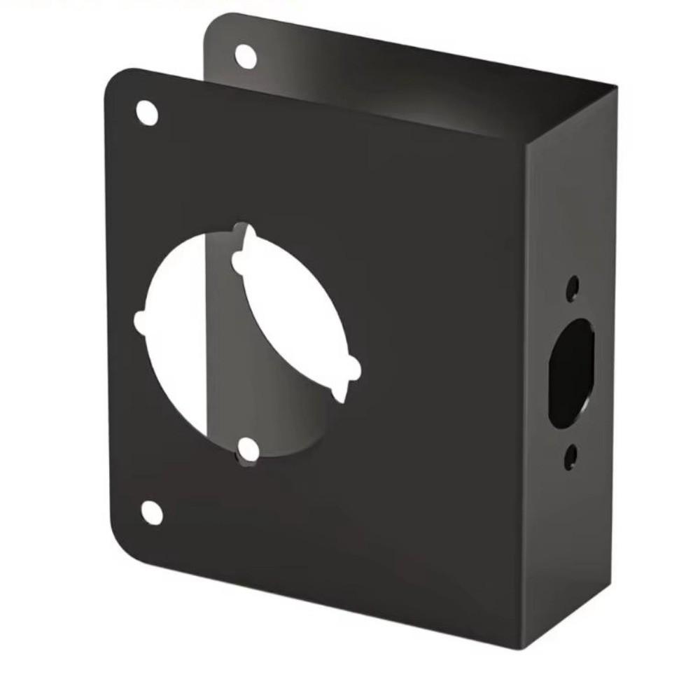 Heavy Duty Door Repair Plate Stainless Steel Lock Slot Accessories  for 1-3/4-inch Thick Door