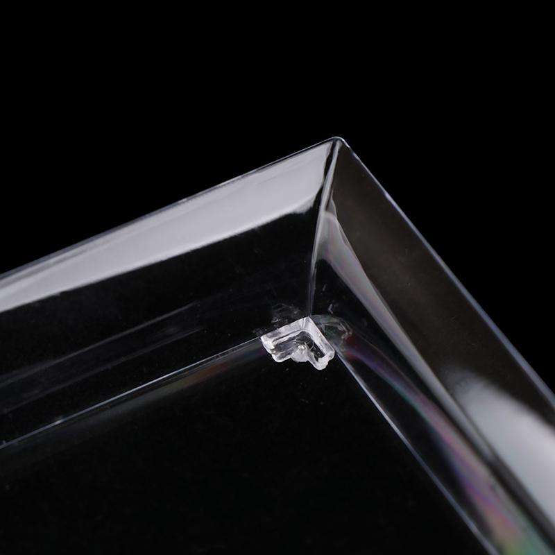 10Pcs Transparent Mini Appetizer Plates Ice Cream Cup Plastic Fruit Candy Cake Jelly Yogurt Mousse Dessert Container Pastry Tool