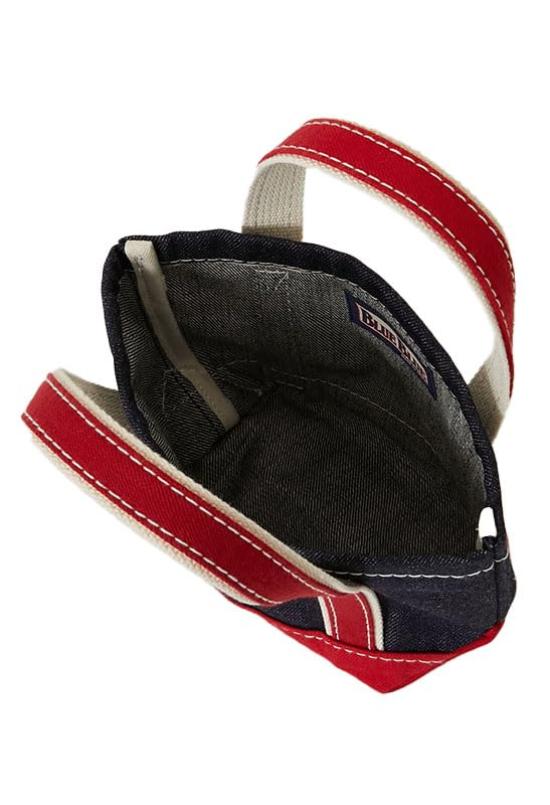 [BLUE BLUE] BG0009 Supima Selvedge Denim Tragetasche XS (Indigo)