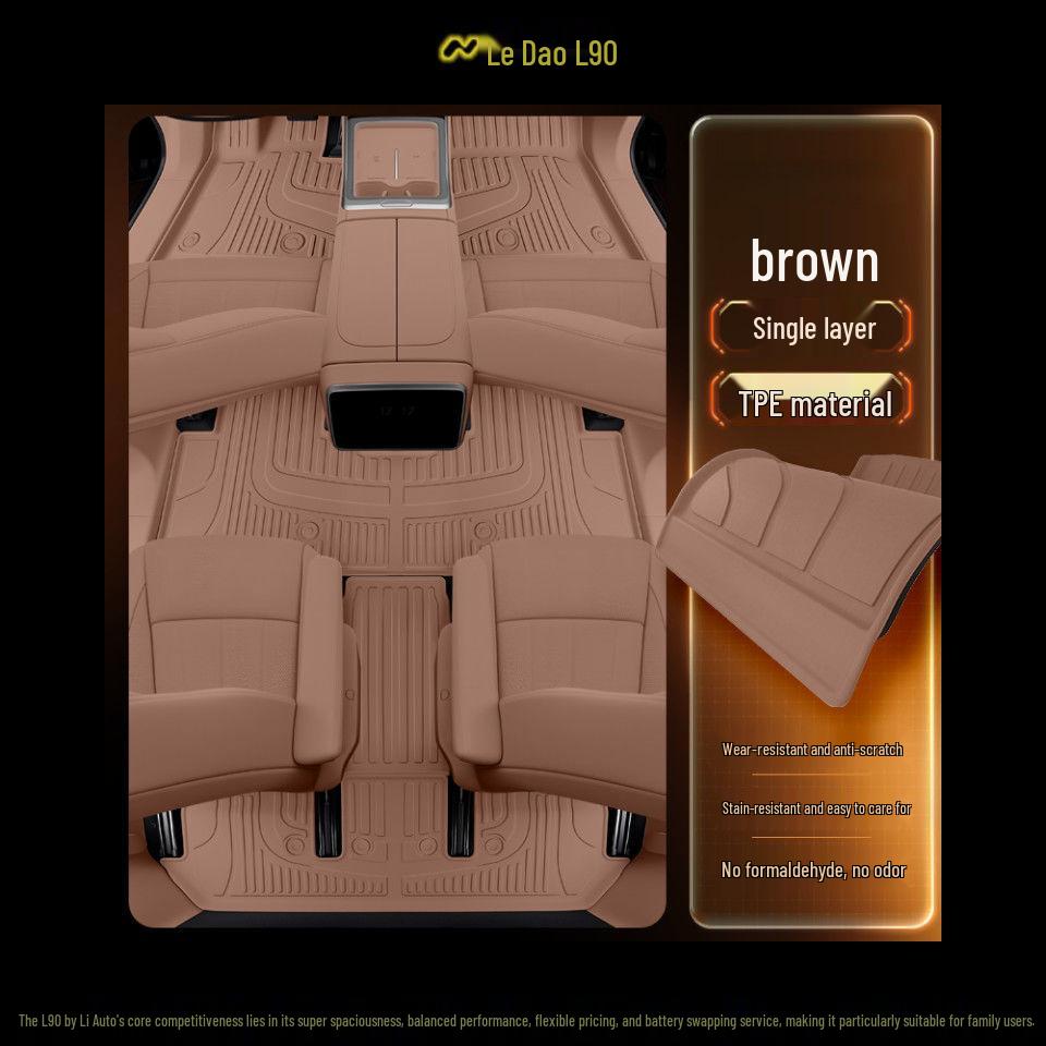 Compatible with L90: TPE Car Floor Mats & Accessories for 25 Models