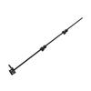 36 Inch Gate Drop Rod Solid Steel Heavy Duty Cane Bolt Latch Gate Ground Stopper for Wooden Fence