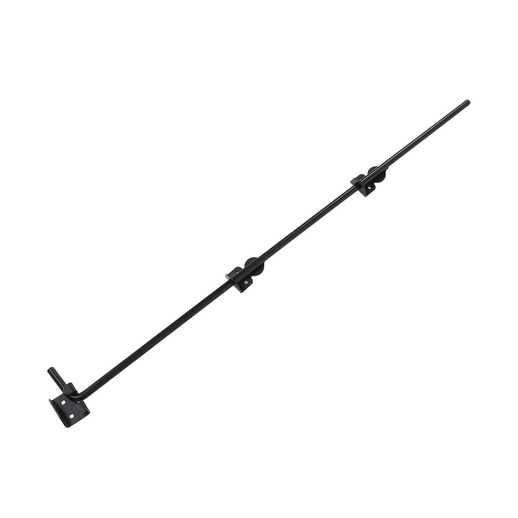 36 Inch Gate Drop Rod Solid Steel Heavy Duty Cane Bolt Latch Gate Ground Stopper for Wooden Fence