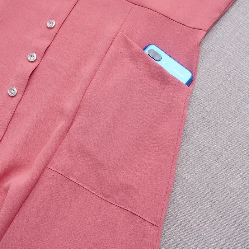 Elegant Summer Chiffon Dress Women Slim Waist Midi Long Dress Fashion Lady