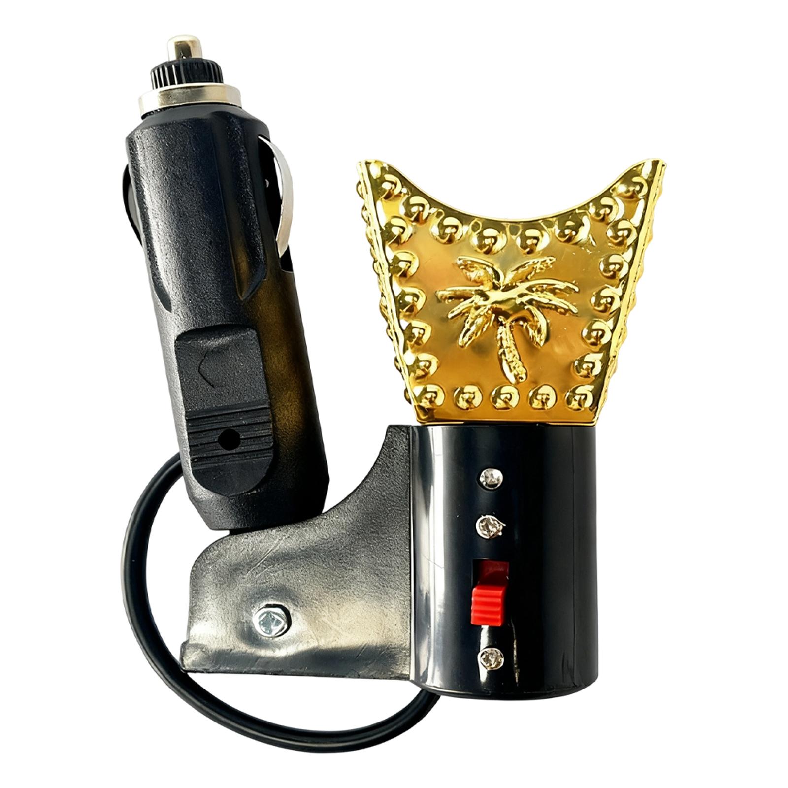 

Car Electric Incense Burner Creative Vehicle Electric Fragrance Holder Electric Censer Portable Gift Incense Diffuser Decoration срібний