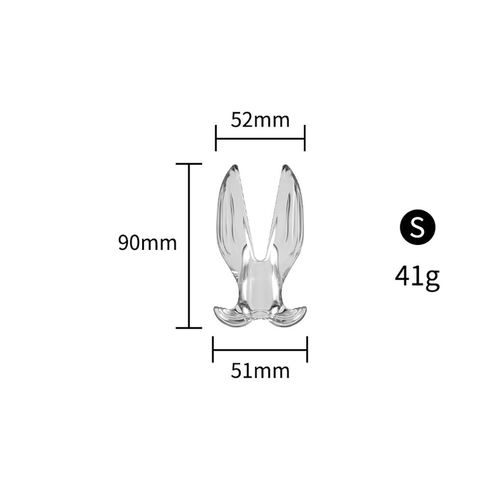 Hollow Anal Plug Dilator Butt Plug Vaginal Anus Tunnel Expansion Prostate Massager Stimulation Adult Products Sex Toy for Couple