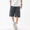 Men's Summer Elastic Waist Loose Cargo Shorts