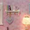 CUTEROOM DIY Wooden Dollhouse Kit Handmade Miniature House Assembly Kit for Interior Decor "SUNSHINE PRINCESS" Adults, (H015)